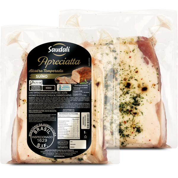 Alcatra Suína Temperada Kg saudali
