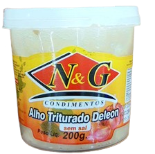 Alho Triturado 200g Sem Sal N&g