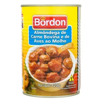 Almondega 420g Bordon