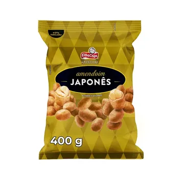 Amendoim 400g Japones Elma Chips