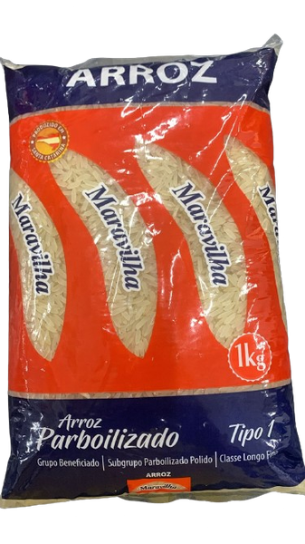 Arroz Parboilizado 1kg T1 Maravilha