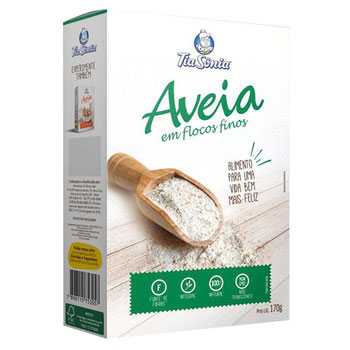 Aveia 170gr Flocos Finos Tia Sonia