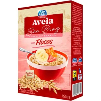 Aveia Em Flocos 165g  Sao Braz