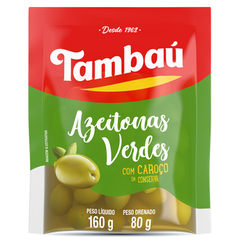 Azeitona  Verde 80g Tambau