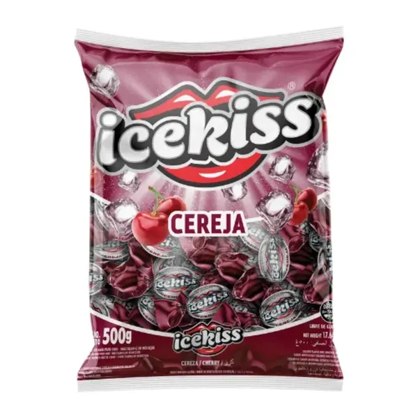 Bala 500g Pct Cereja Icekiss
