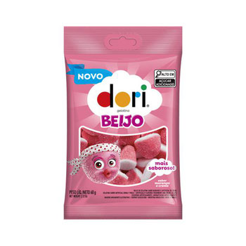 Bala Beijo 60g Dori