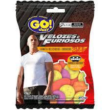 Bala De Goma Go Jelly Furiosos 70g