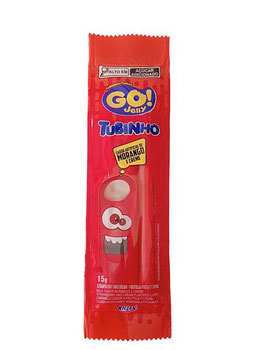 Bala De Goma Go Jelly Tubinho 15g