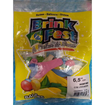 Balao Liso Com 30un Brink Fest
