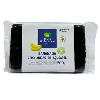 Bananada B.Veg Z. Acuc.S/G 200g Nat Geo