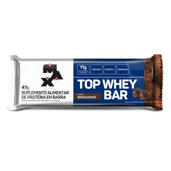 Barra De Proteina 41g Top Whey Max t