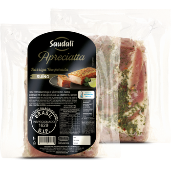 Barriga De Suino Kg Resfriado Temperada Saudali