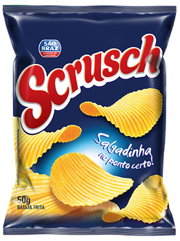 Batata Frita.40g. Scrusch Sao Braz