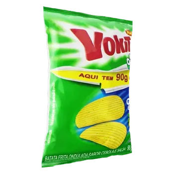 Batata Ondulada Cebola e Salsa 180g Yokitos Yoki