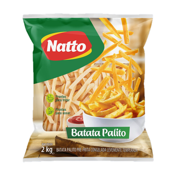 Batata Palito 1,05kg Pré Frita Natto