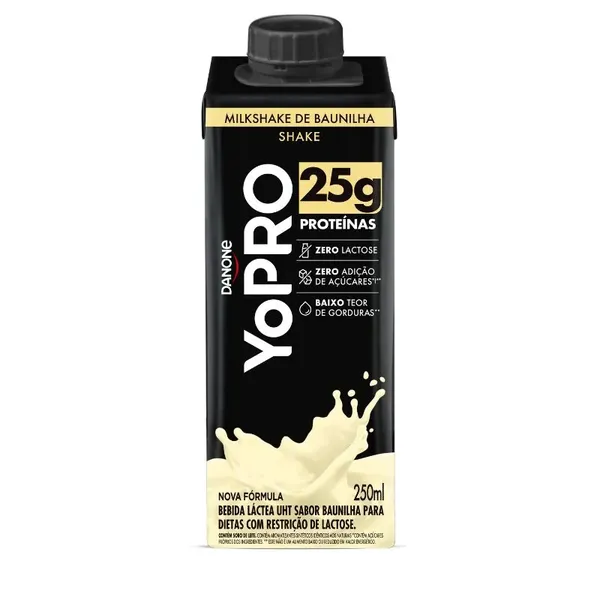 Bebida Lactea Yopro 250ml Baunilha Danone