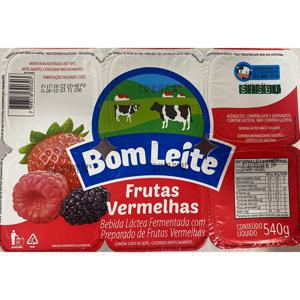 Bebida Lactea 540g Frutas v Bom Leite