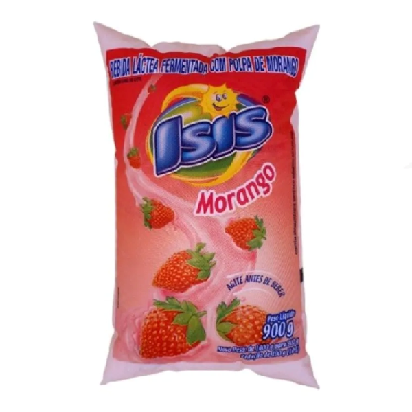 Bebida Lactea 900g Morango Isis
