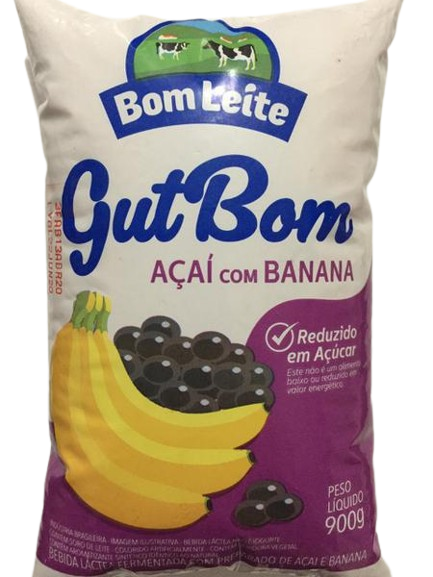 Bebida Lactea 900gr Acai Banana Bom Leite