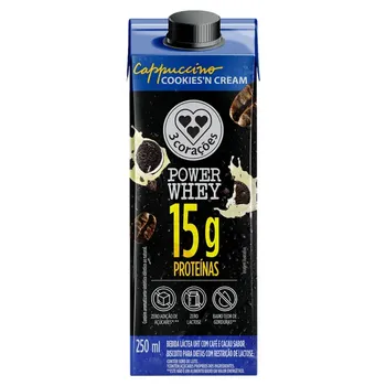 Bebida Lactea Power Whey 250ml 3 Coracoes