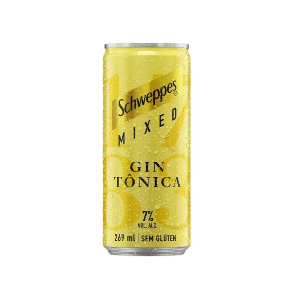 Bebida Mista 269ml Lata Gin Ton Schweppes Coca Cola