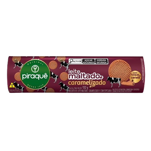 Bisc. Leite Maltado  132g Piraque
