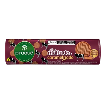 Bisc. Leite Maltado  132g Piraque