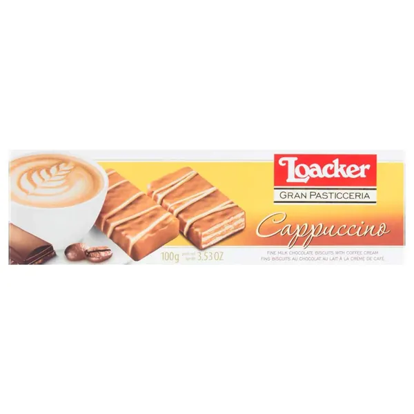 Bisc.Patisserie Wafer Cappuc 100gloacker