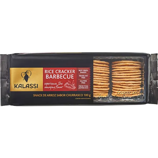 Bisc.Snack Tai R.Crack.Barbec.100g Kalas