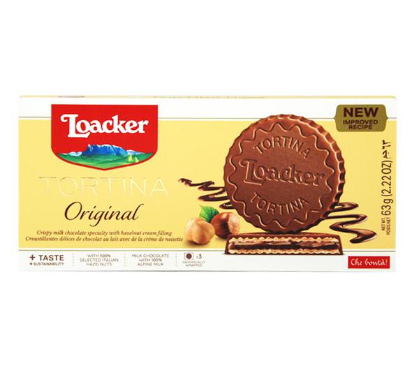 Bisc.Waf Ita Tortina Origin 63g Loacker