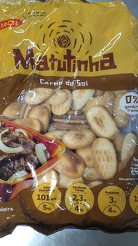 Biscoito 250g Carne De Sol Matutinha