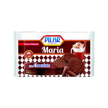 Biscoito Maria Chocolate 307g Pilar