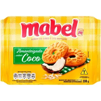 Biscoito Amanteigado 300g Coco Mabel