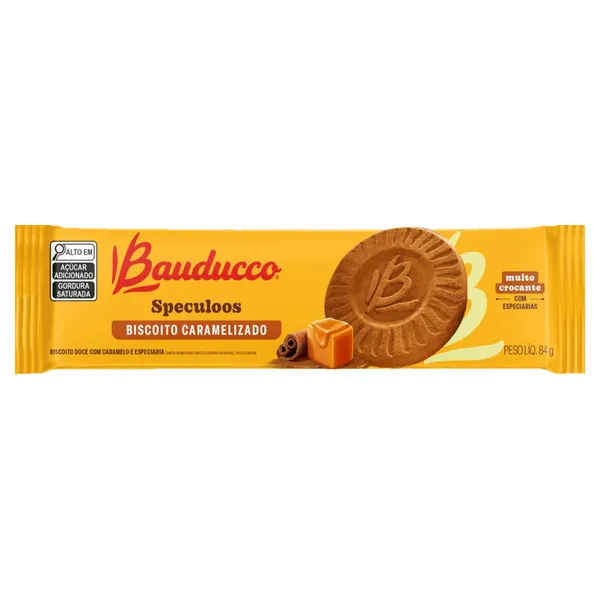 Biscoito Caramelizado 84g Specu Bauducco