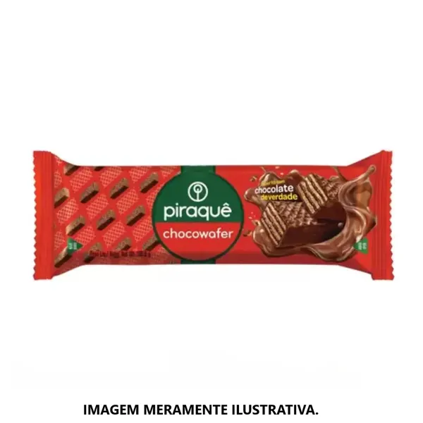 Biscoito Chocowafer 100,8g Piraque