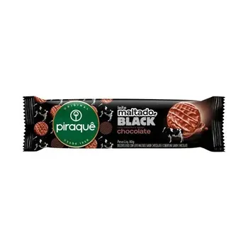 Biscoito Cookies Black Malta 80g Piraque