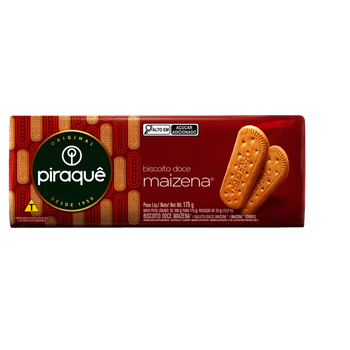 Biscoito Doce 175g Maizena Piraque