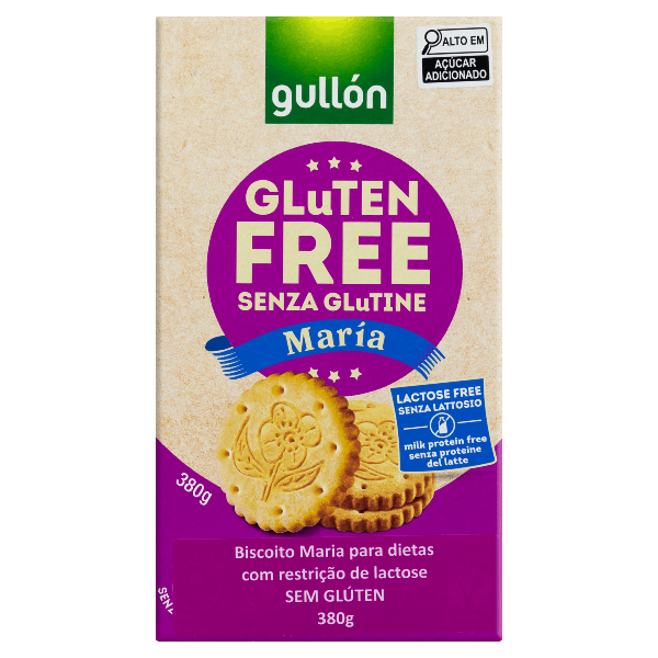 Biscoito Esp Suga Free Maria 380g Gullon