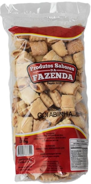 Biscoito Goiabinha 270g S. Da Fazenda