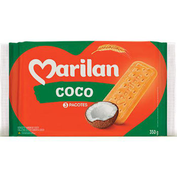 Biscoito Maizena Coco  300g Marilan