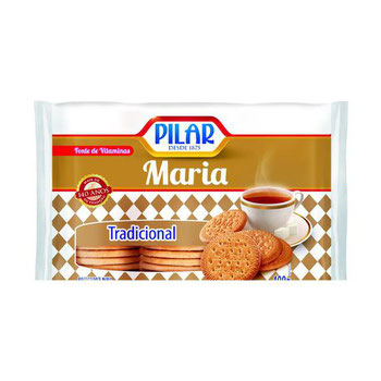 Biscoito Maria Tradicional 307g Pilar