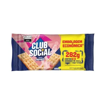 Biscoito Nabisco Club Social Presunto 282g