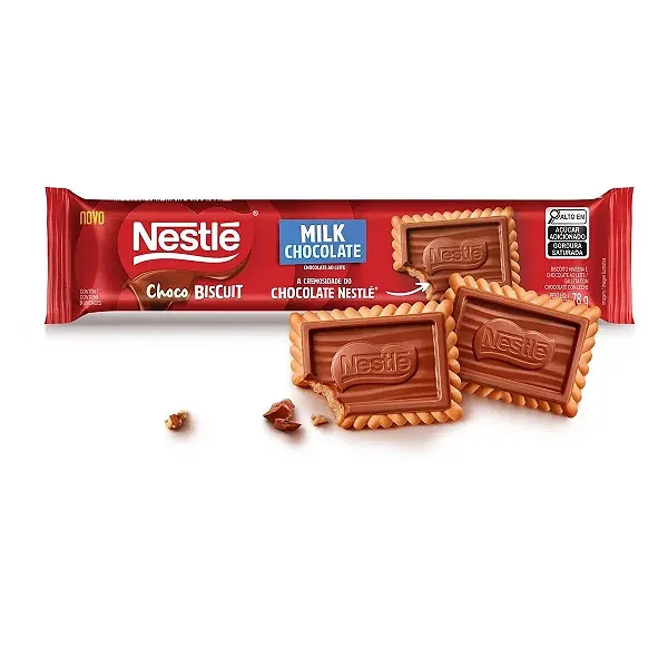 Biscoito Nestle Chocobiscuit Ao Leite 78g