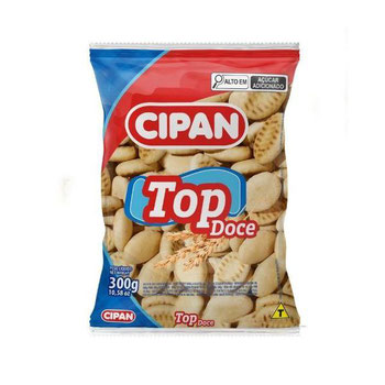 Biscoito Popular Top Doce 300g Cipan