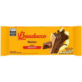 Biscoito Wafer 70g Chocolate Bauducco