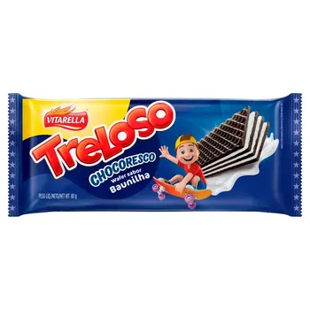 Biscoito Wafer 80g Chocoresco Vitarella