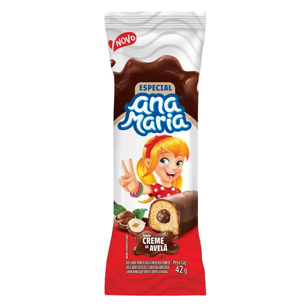 Bolinho Ana Maria 42g Creme De Avela