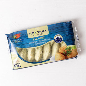 Bolinho De Bacalhau 360g Bandeja Noronha
