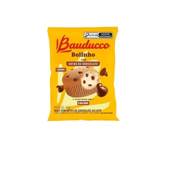 Bolo Gotas De Chocolate Bauducco 40g