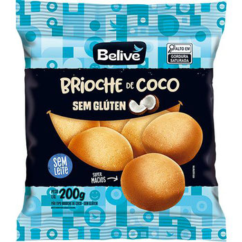 Brioche De Coco S/Gluten 200g Belive